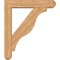 Ekena Millwork Funston Craftsman Smooth Bracket w/ Offset Brace, Western Red Cedar, 7 1/2"W x 38"D x 44"H BKT0806X38X44FST04SWR - alternate 3